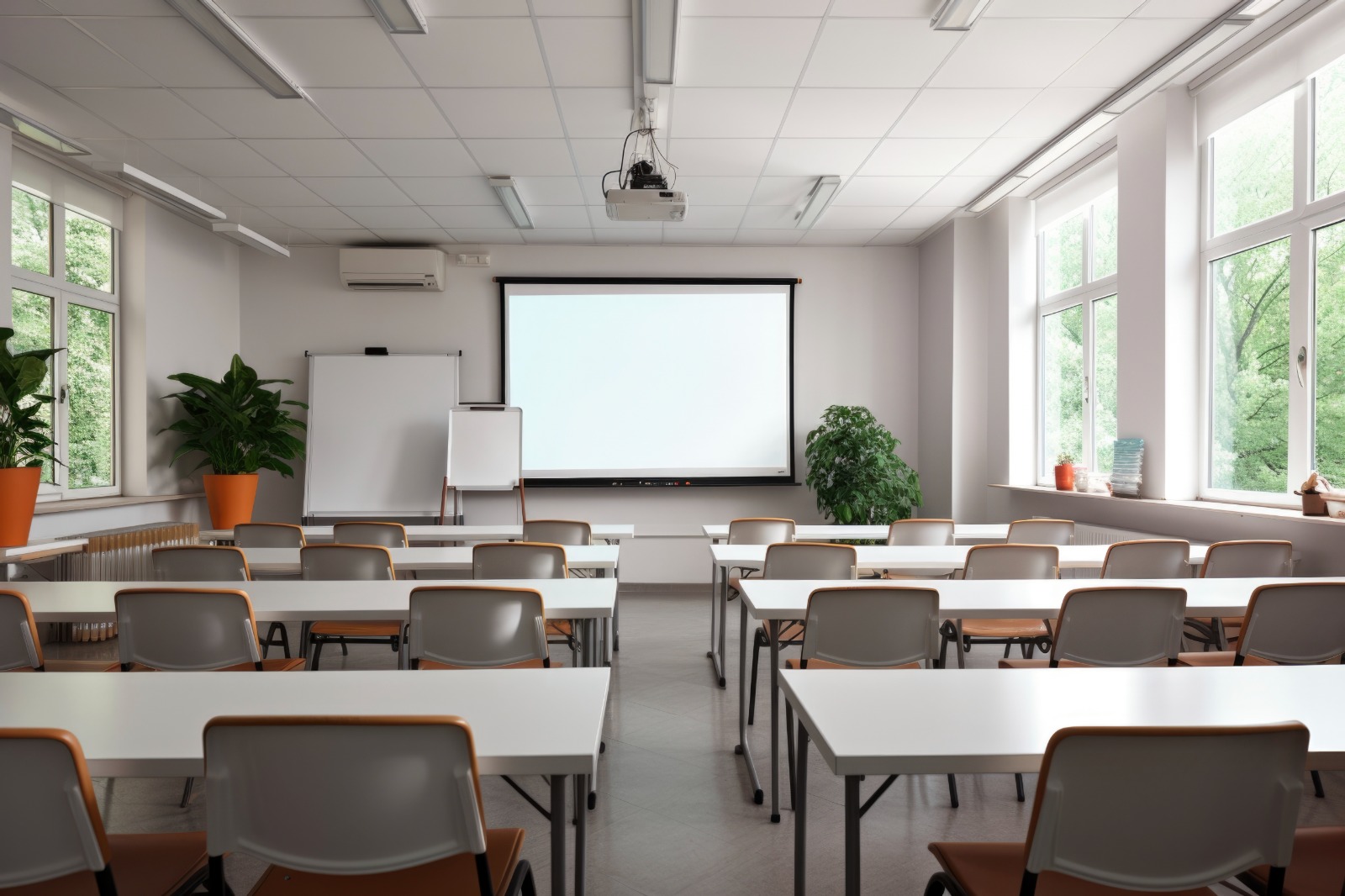 Students learning
